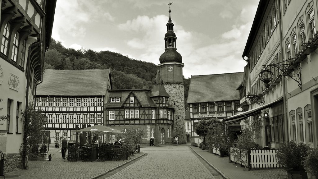 Marktplatz Stolberh Harz 2014