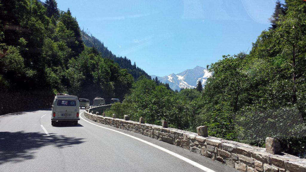 Beginning of the Grossglockner High Alpine Road