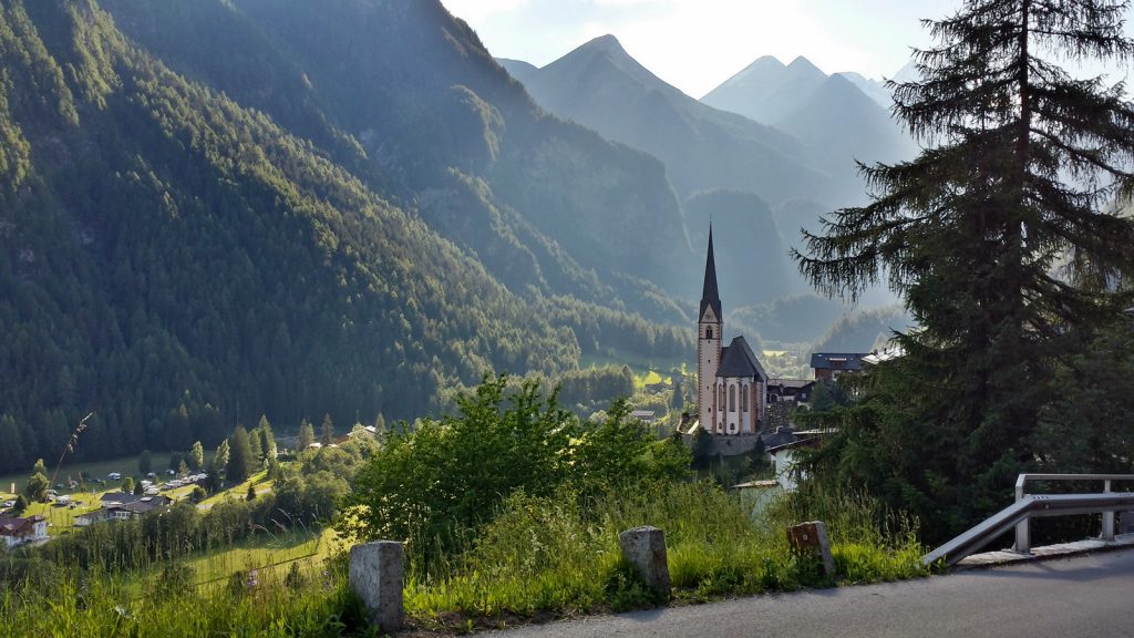 Church in Heiligenblut, Austria