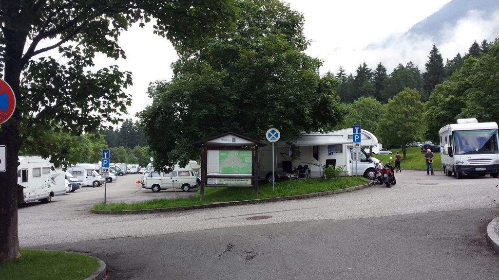 Camper stop Garmisch Partenkirchen