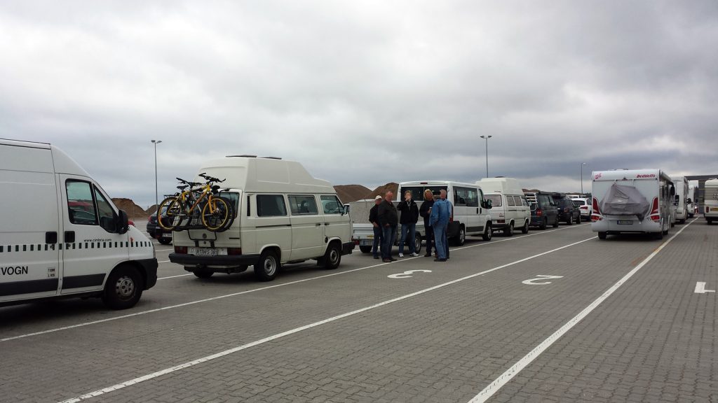 Another Didimobile waiting for the Hirtshals to Kristiansand ferry