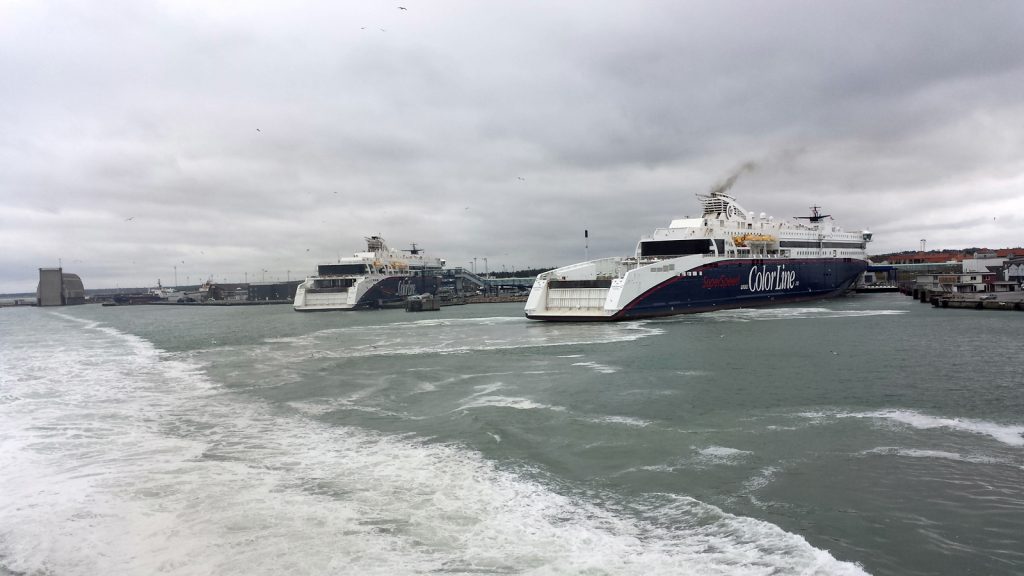 Speedferries crossing Skagerak