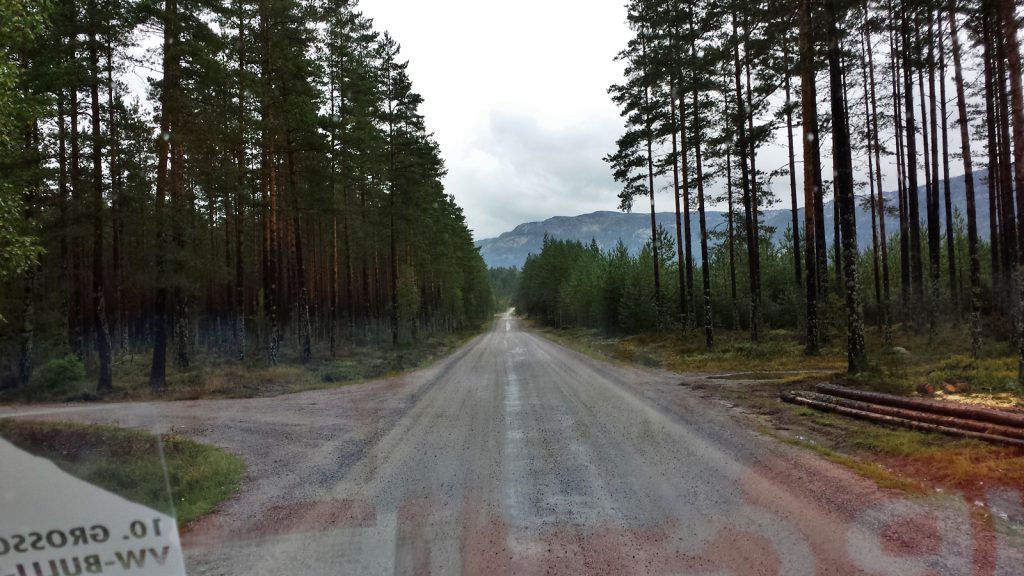 Norwegian road off the beaten track