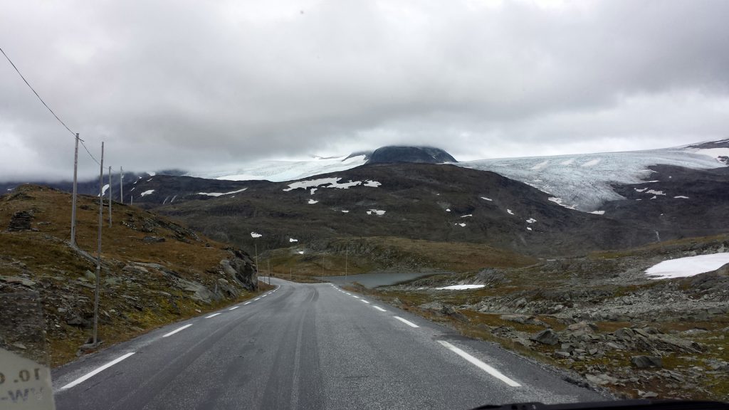 Glacier in Jotunheimen National Park