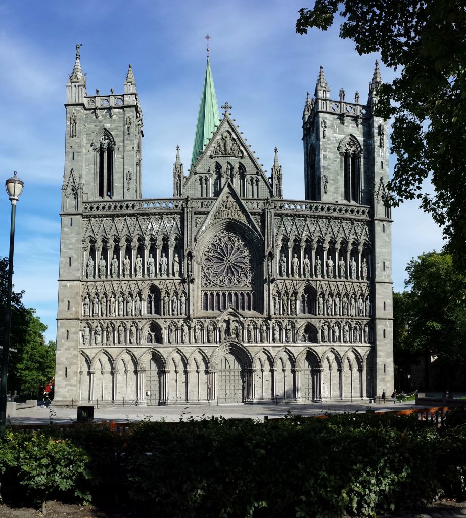 Nidaros Cathedral main entrance