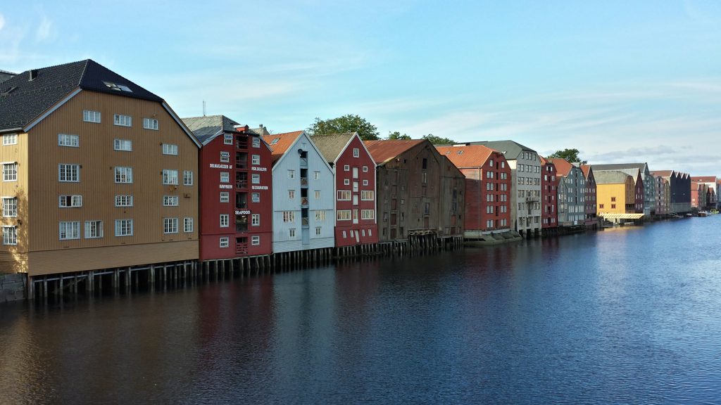 Old harbour district Bakklandet