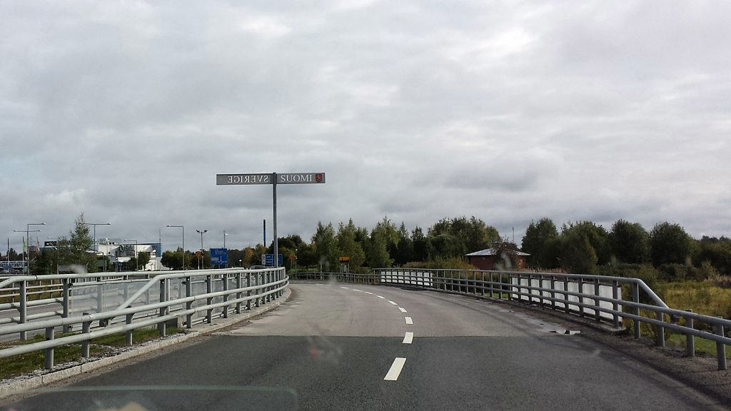 Swedish-Finnish border