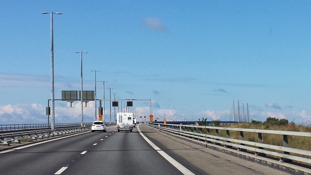 Approach to Öresund Bridge