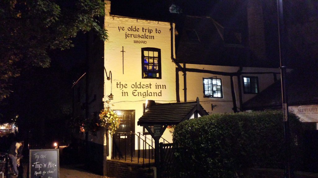 Supposedly the oldest pub in England