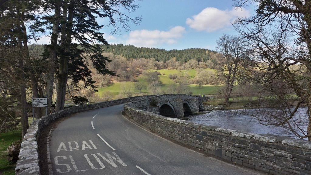 Bridge near Llandderfel