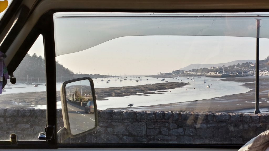 Conwy harbour, low tide