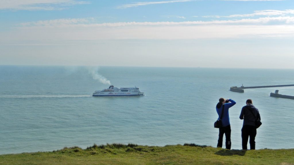 Dover harbour entrance