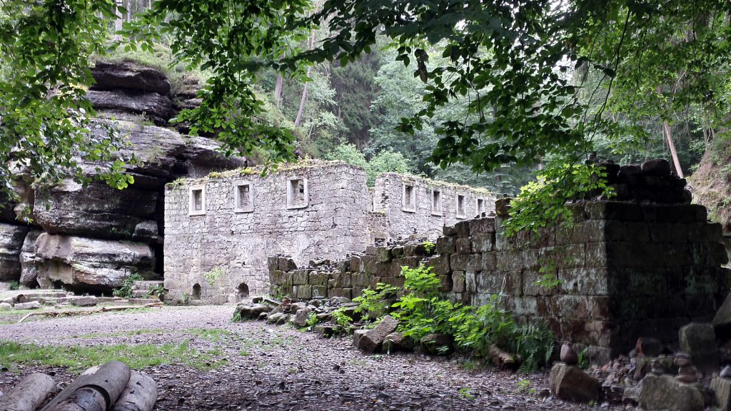 Ruins of Dolský Mlýn