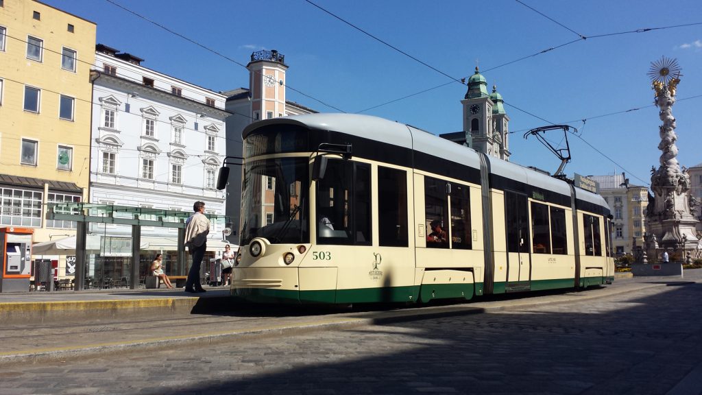 Tram to Pöstlingberg