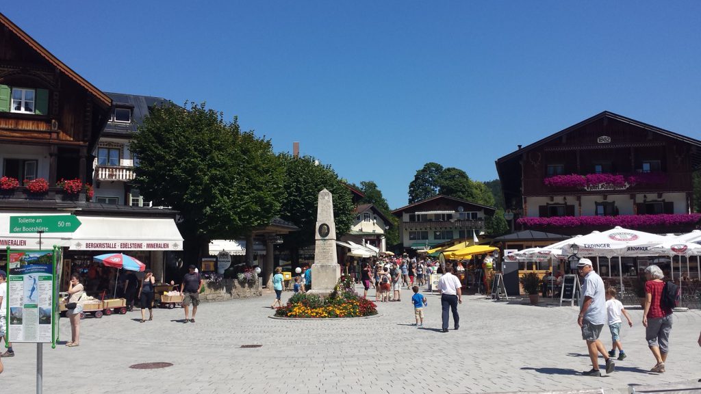 Lake Königssee pedestrian zone