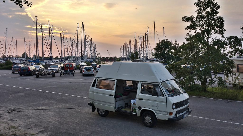 Camperstop at Almere marina