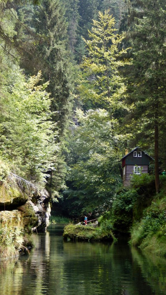 Idyll at Kamenice River