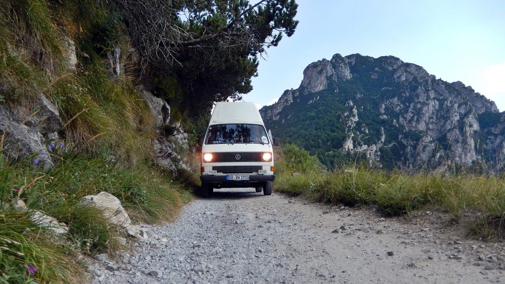 Anfo Ridge Road Vanagon Campervan