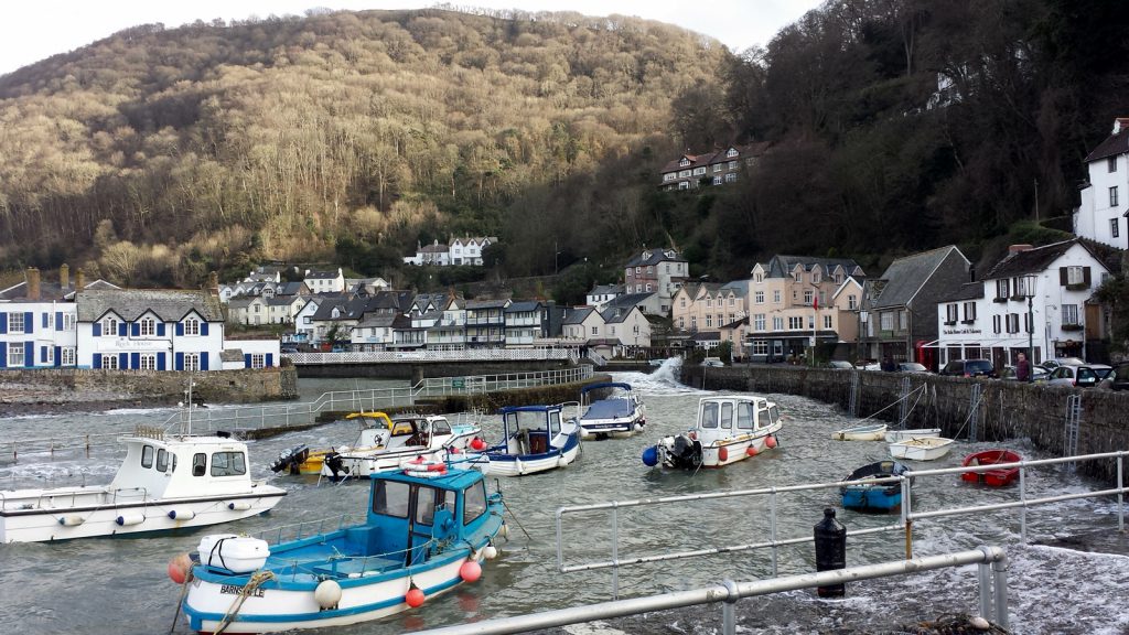 Lynmouth harbour