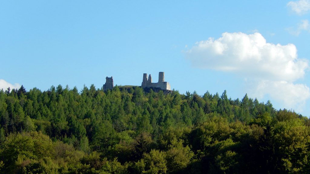 Von der US-Armee besetzt: Ruine Hohenburg