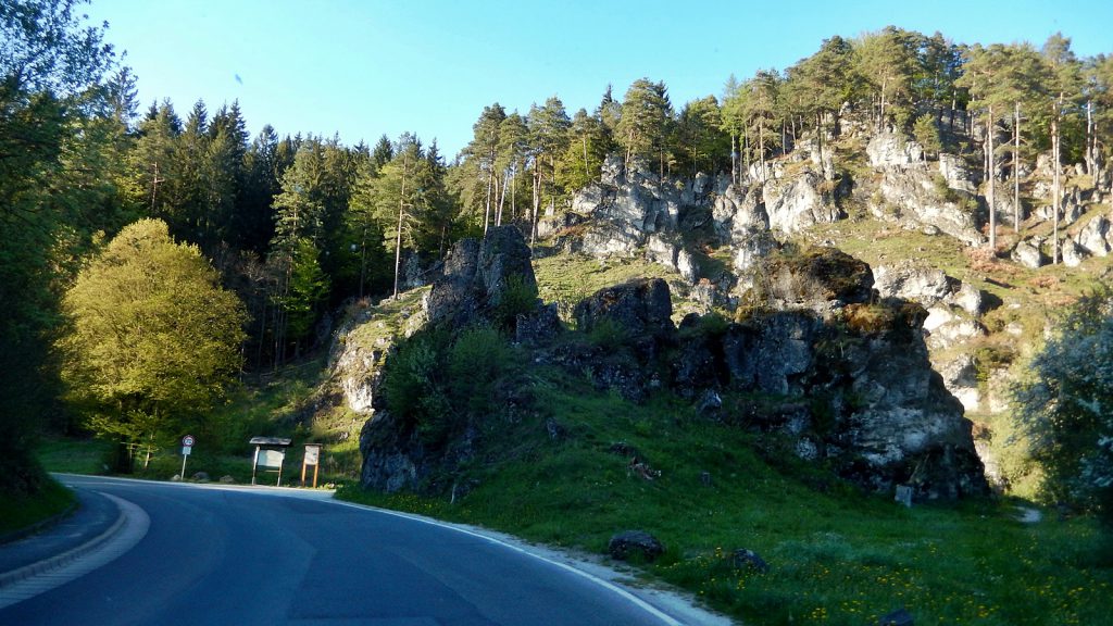 Felsformation Fränkische Schweiz