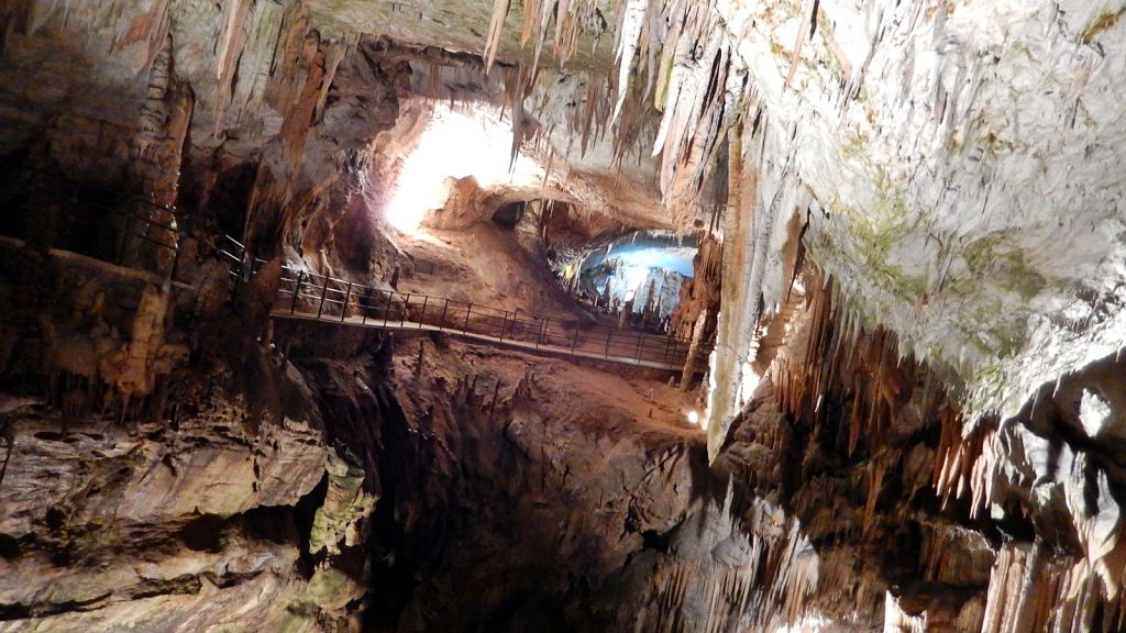 Tropfsteinhöhle Postojna Slowenien