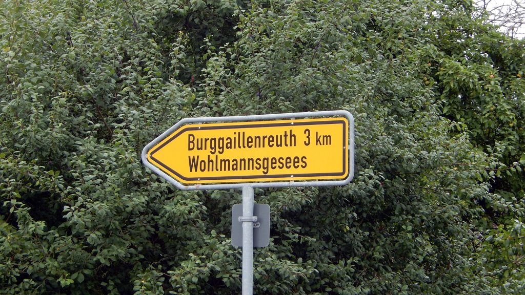 Burggaillenreuth Wohlmannsgesees