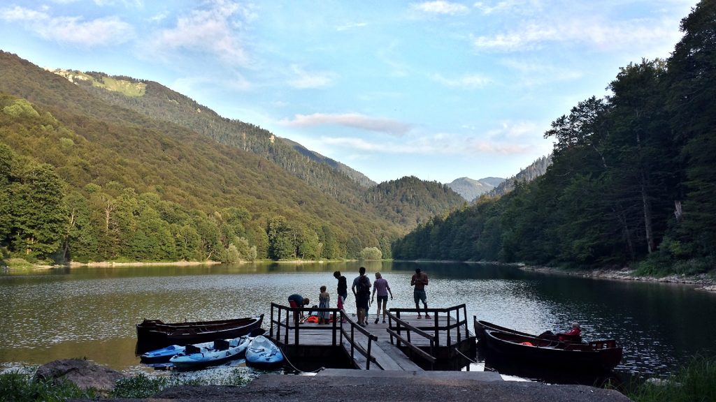 Biogradsko Jezero im Nationalpark Biogradska Gora Montenegro