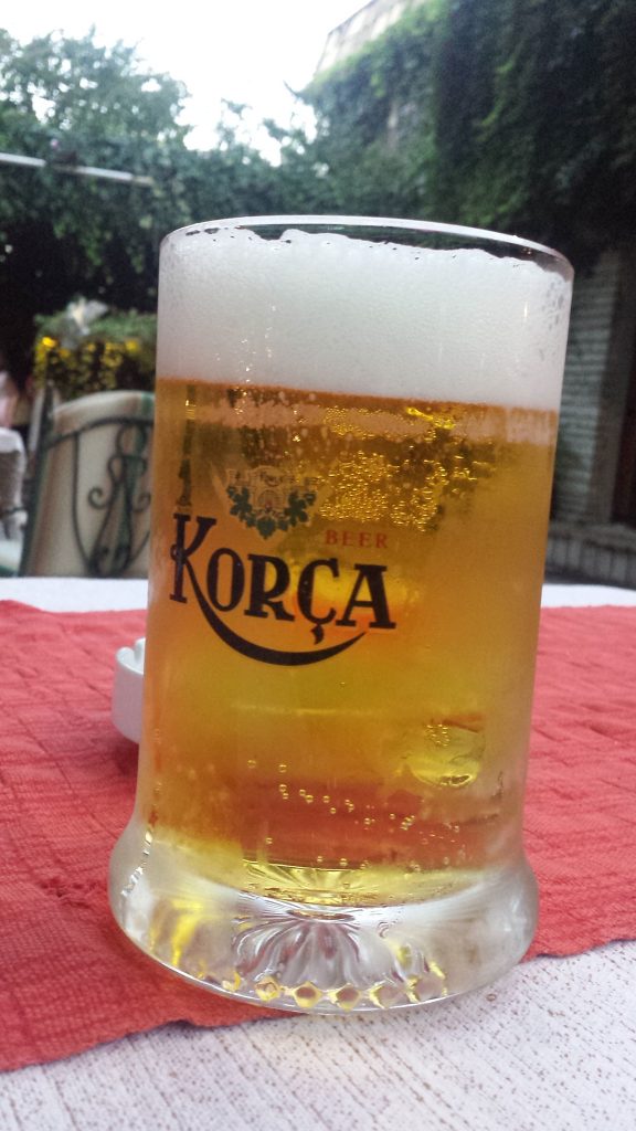 Korca Bier Albanien Shkoder Camping Legjenda