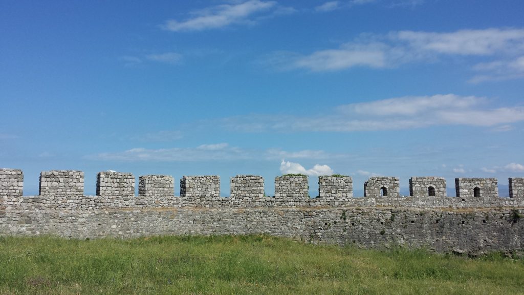 Burgmauer Burg Rozafa Shkoder