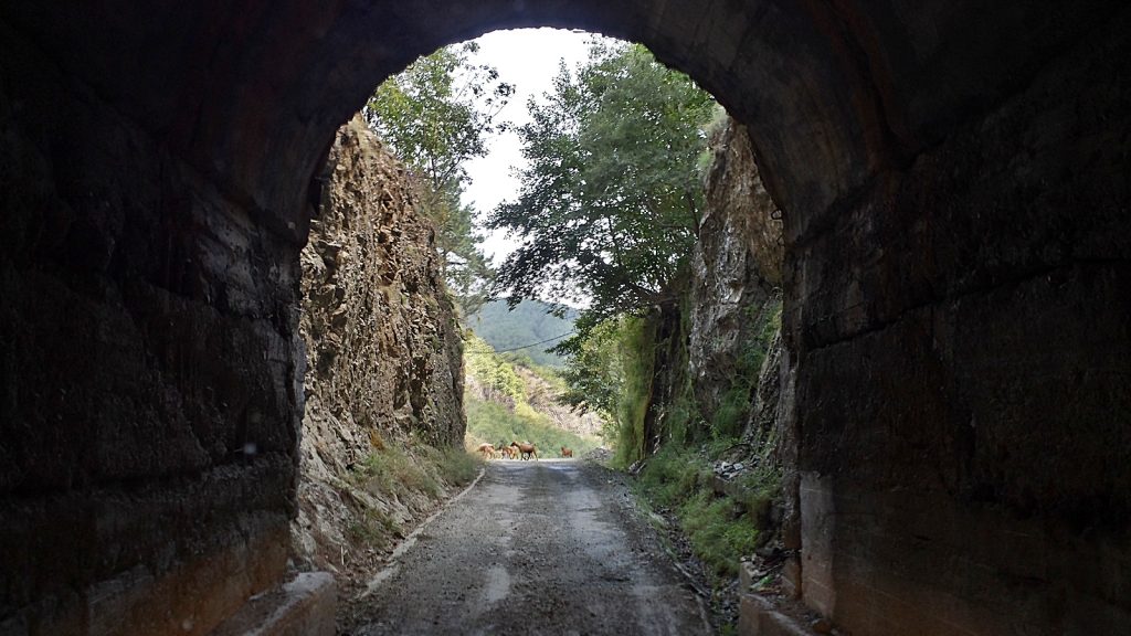 Tunnel Albanien, Roadtrip Sommer 2016