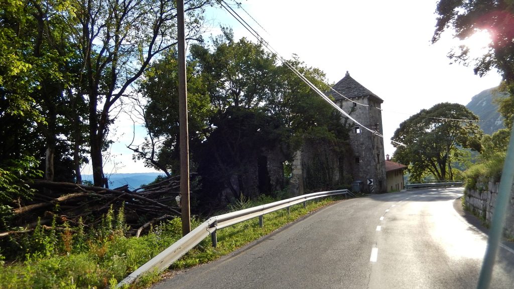 Abendstimmung bei Vrhpolje in Slowenien