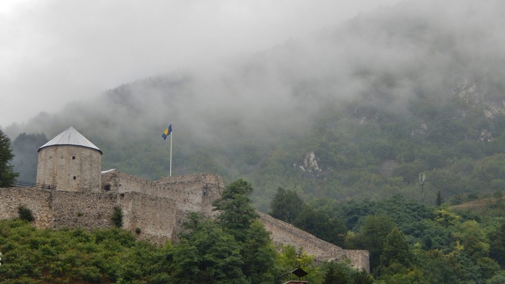 Burg Festung Anlage Travnik