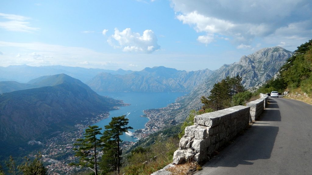 Straße nach Kotor Traumstraße Europas