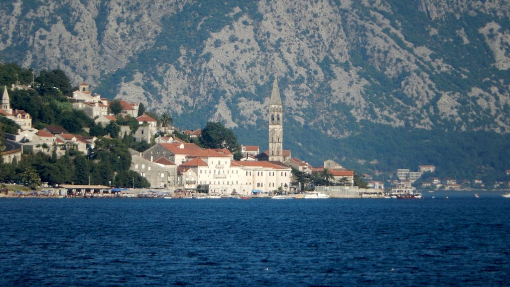 Perast Bucht von Kotor