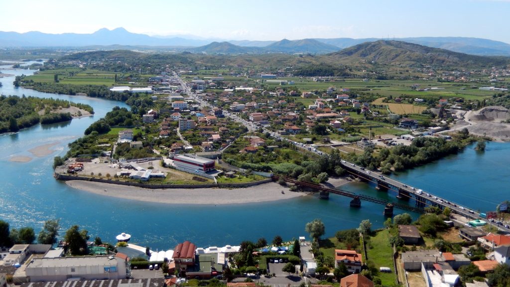 Drin Shkodra Shkoder Albanien