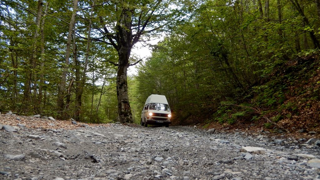 Einzige Straße nach Theth, Albanien 2016