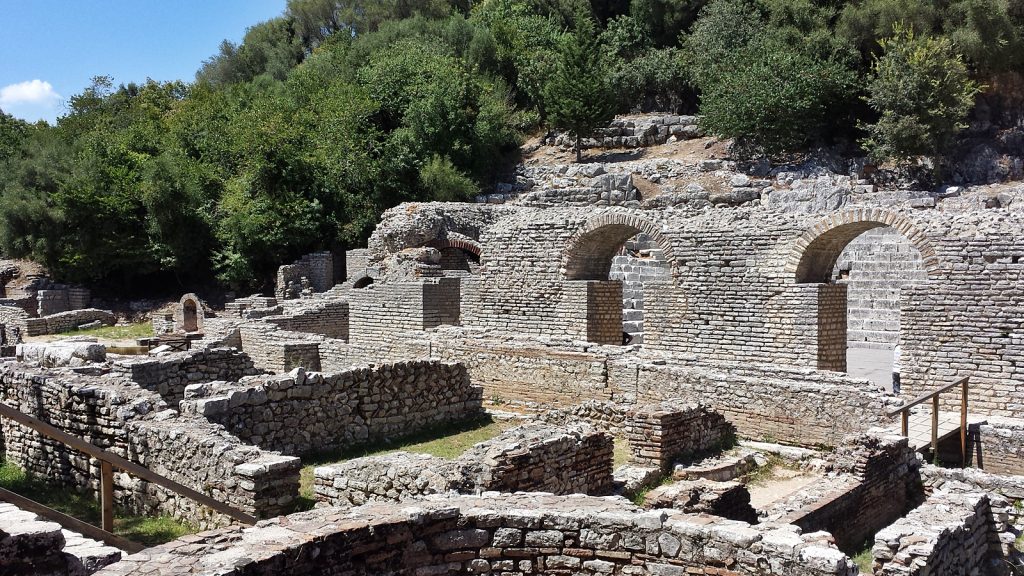 Antike Susgrabungsstätte Butrint