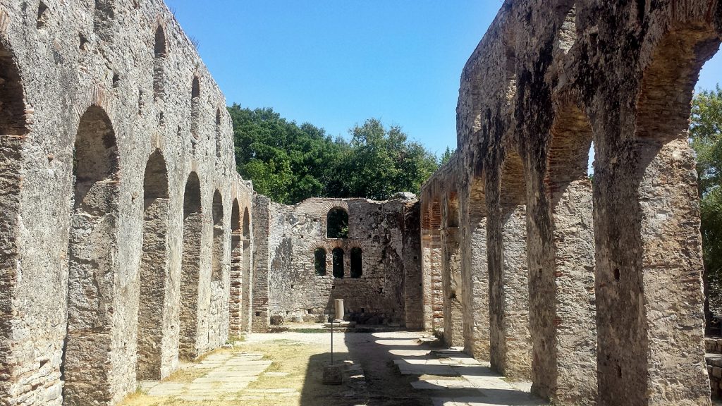 Basilika Kirchenschiff Butrint