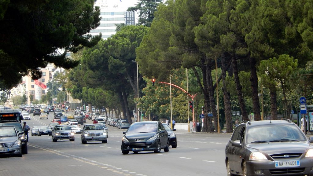 Bulevardi Dëshmorët e Kombit, Tirana, Albanien