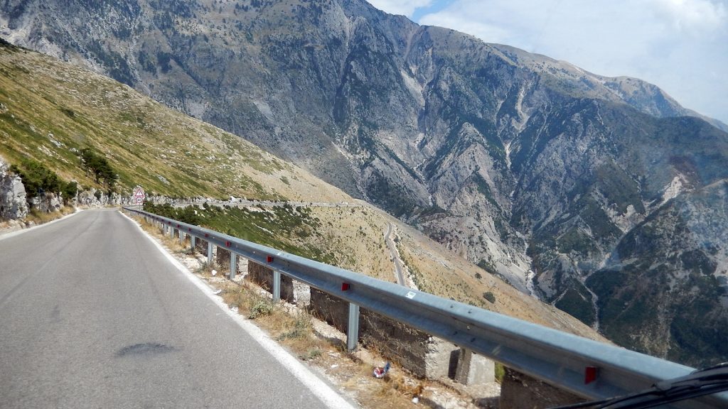 Bulli Roadtrip Llogara Pass Albanien