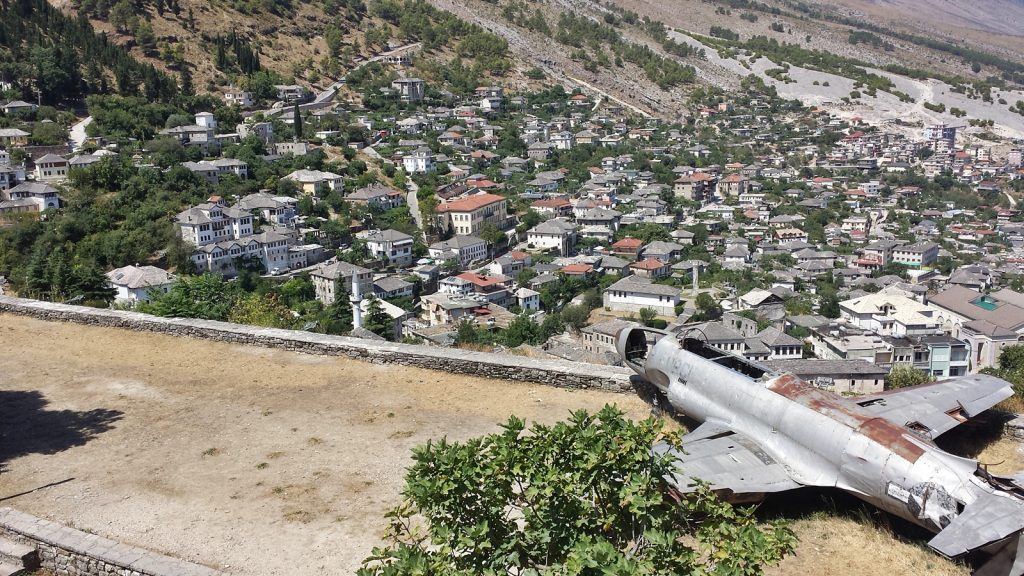 Flugzeugwrack Gjirokastra Albanien