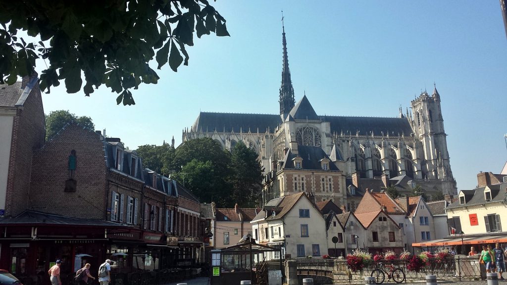 Die Kathedrale von Amiens, Frankreich