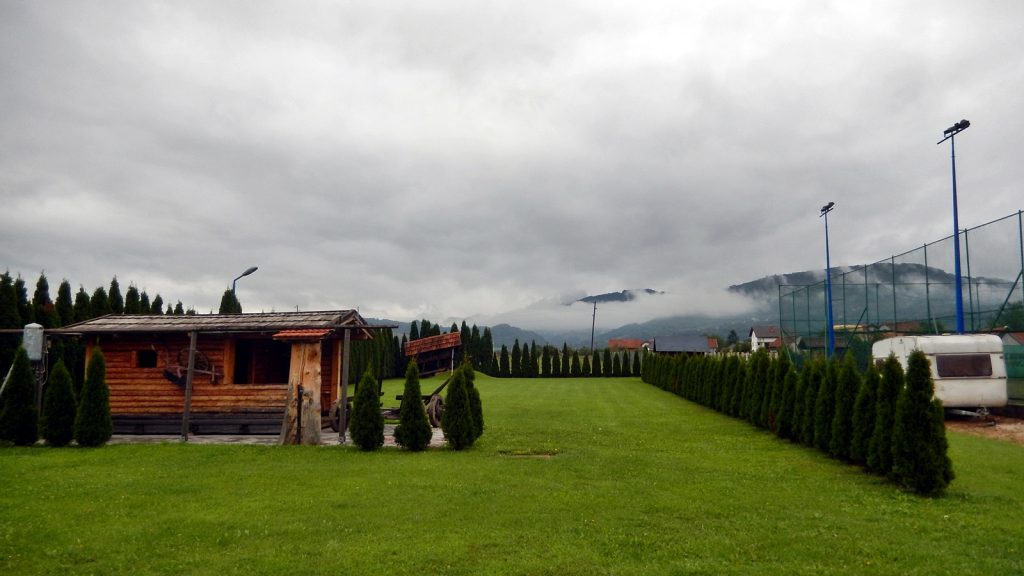 Campingplatz am Motel Carousel in Travnik, Bosnien Herzegowina