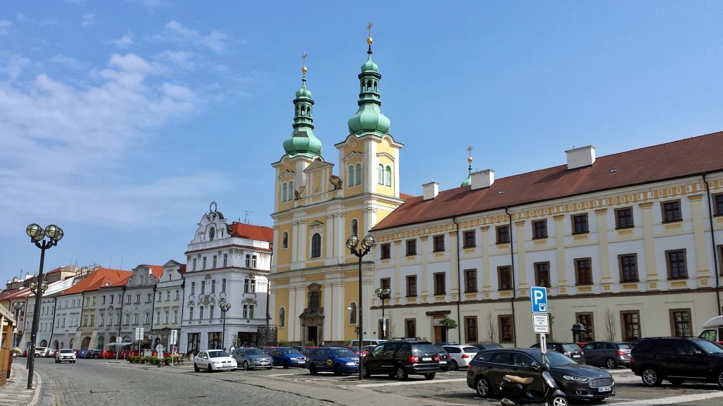 Die Eishalle in Hradec Králové