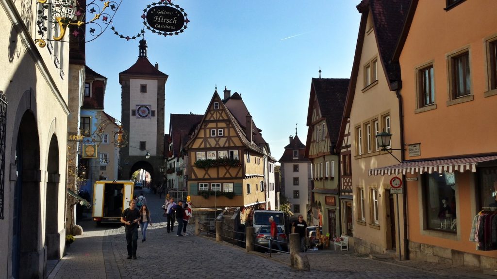 Plönlein, Siebersturm, Rothenburg ob der Tauber