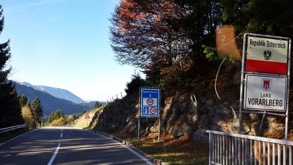 Grenze Republik Österreich, Land Vorarlberg