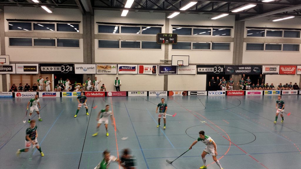 Floorball-Spiel SV Wiler-Ersingen gegen Waldkirch-St.Gallen