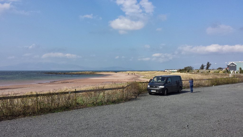 Der erste Kontakt mit dem Firth of Clyde