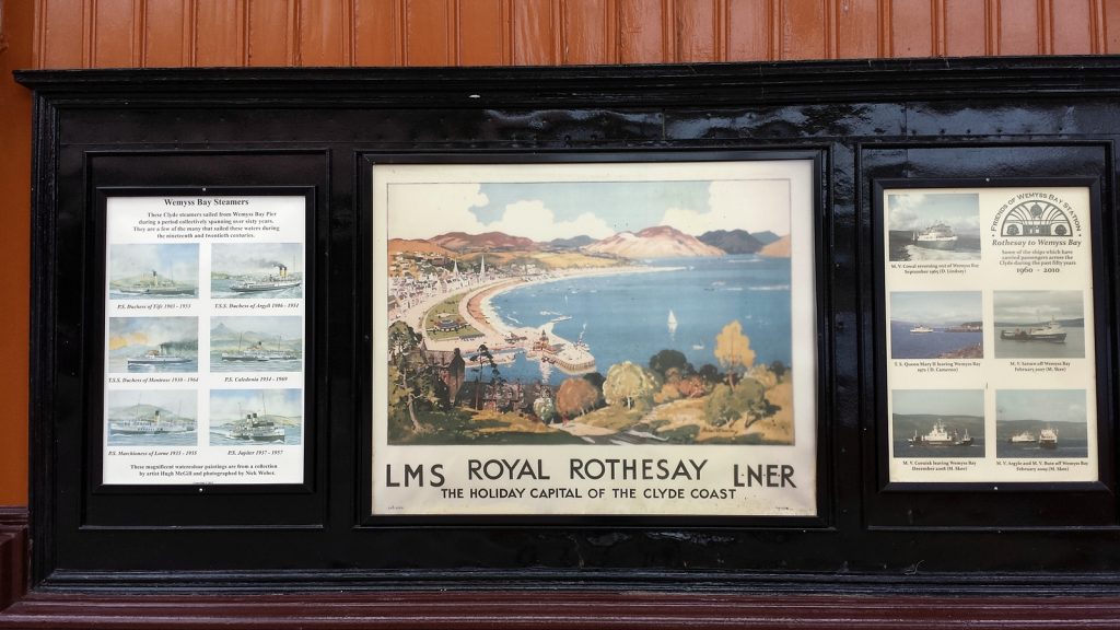 Die Fährlinie Wemyss Bay - Rothesay hat eine lange Tradition